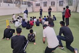 MITC HOLDS STREET TAPE BALL CRICKET COMPETITION AT FINCHLEY