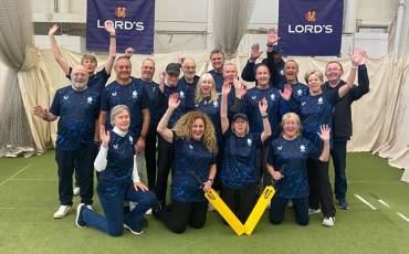 INAUGURAL WALKING CRICKET 'LONDON CUP' COMPETITION AT LORD’S